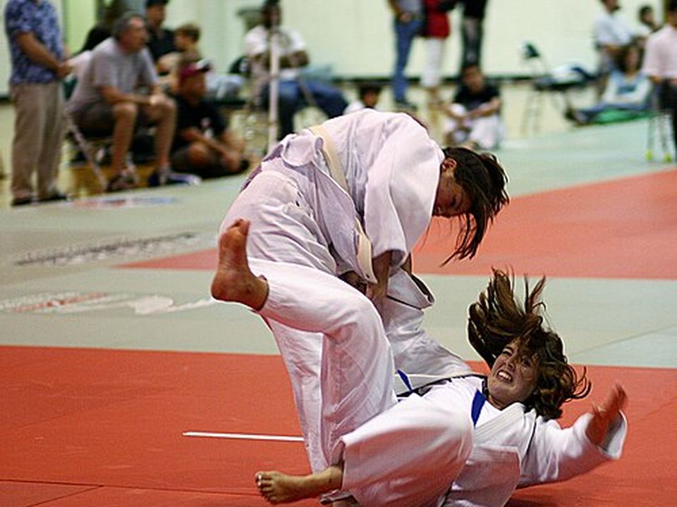 Judo in action